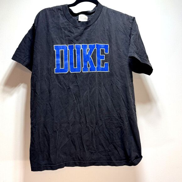 Vintage DUKE T-Shirt Size Large TCX Apparel The Cotton Exchange - Picture 1 of 3